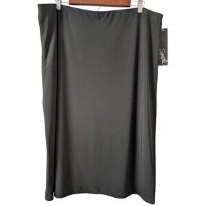 Sympli Womens Plus Size 18 NWT Juniper Green Pull On Casual Career Tube Skirt